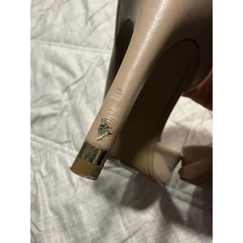 Kelly & Katie Driella Heels D'orsay Pumps Women's Size 9.5 EU 40.5 Nude Pink